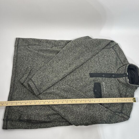 Eddie Bauer Sweater Adult Large Gray Heather Radiator 2.0 Knit Fleece Pullover - Picture 6 of 7